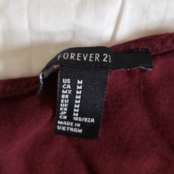 Dark burgundy dress - Picture 3 of 4